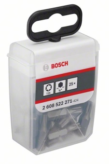 Биты 25 шт TicTac Box T25 Extra-Hart артикул 2608522271 (2.608.522.271)